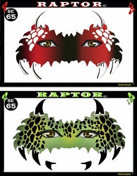 Raptor Stencil Eyes - Adult