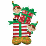 Anagram Balloons CHRISTMAS ELVES AIRLOONZ 53" airfilled