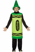Green Crayola Crayon Costume Tween SIze Child Large