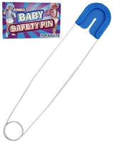 Forum Novelties Jumbo Baby Diaper Safety Pin Pink Blue Prop