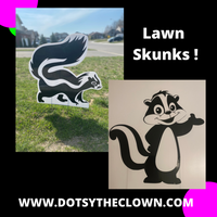 Rent a flamingo or a skunk!