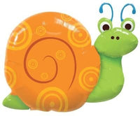Cute Swirly Snail Shaped Foil Balloon