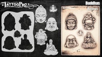 Wiser's BUDDHAS Tattoo Pro Stencil