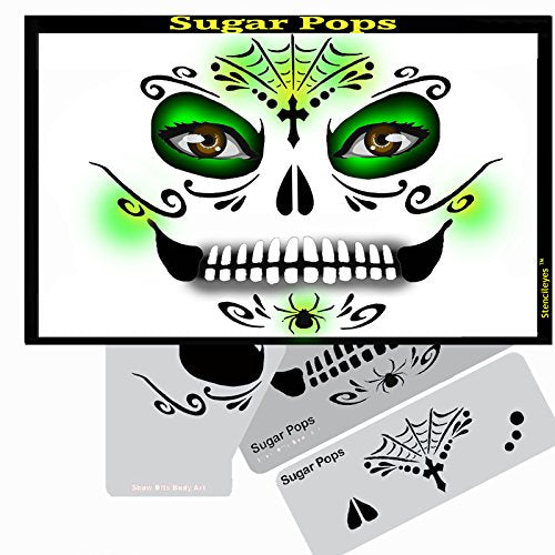 Sugar Pops Stencil Eyes - Adult