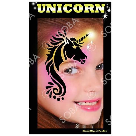 Unicorn - Profile Stencil