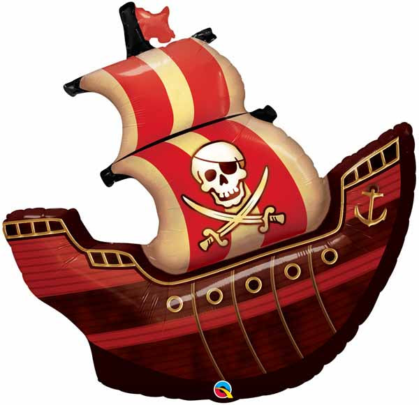 40” Pirate Ship SuperShape Balloon
