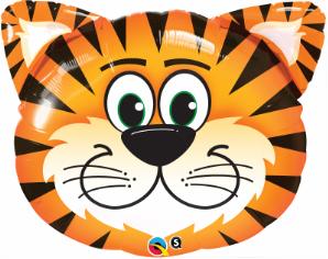 30 inch Tiger Face SuperShape Balloon