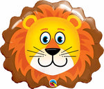 Qualatex Lion Head SuperShape Foil Balloon