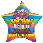 20" Star Wow Super Awesome Balloon