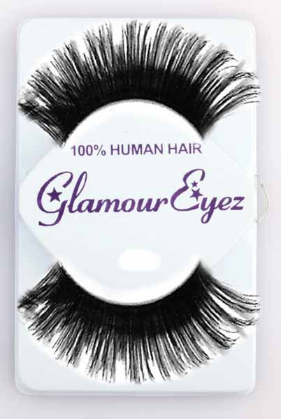 Glamour Eyez Black Eyelashes Halloween Costume Accessory #40