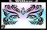 Stencil Eyes Willow  - Child Sized
